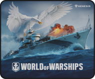 Genesis CARBON 500 WORLD of WARSHIPS, M 30 × 25 cm - Podložka pod myš