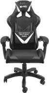 FURY AVENGER L, black and white - Gaming Armchair