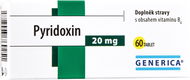 Generica Pyridoxin 60 tablet - Doplněk stravy