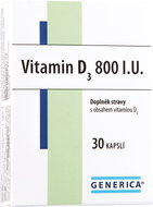Vitamin D3 800 I.U.  30 Capsules - Vitamin D3