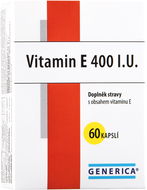 Generica Vitamin E 400 mg 60 kapslí - Vitamín E
