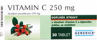 Vitamin C 250mg 30 Tablets - Vitamin C