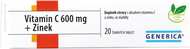 Vitamin C 600mg + Zinc  20 Effervescent Tablets - Vitamin C