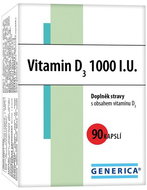 Vitamin D3 1000 IU, 90 Capsules - Vitamin D3