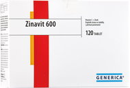 Zinavit 600 Orange  120 Tablets - Dietary Supplement