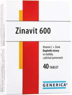 Zinavit 600 Orange 40 Tablets - Dietary Supplement