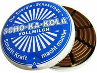Čokoláda Genuport Trade SCHO-KA-KOLA čokoláda s kávou a kolovým ořechem, mléčná - Čokoláda