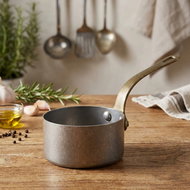 GENWARE Servírovací hrnec, nerez Vintage, objem 0,14 l, výška 4 cm - Pánev