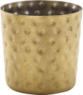 GENWARE Stainless steel serving dish, height 82 mm, diameter 85 mm, gold - Small Bowl