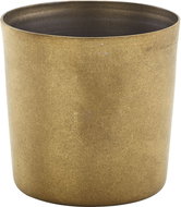 GENWARE Stainless steel serving dish, height 83 mm, diameter 85 mm, gold - Small Bowl