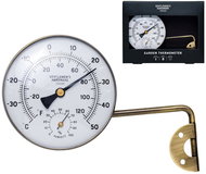 Gentlemen's Hardware Outdoor thermometer with hygrometer, brass - Outdoor Thermometer