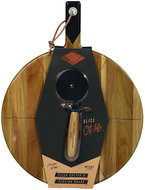 Gentlemen's Hardware Pizza board with slicer, acacia wood - Cutting Board