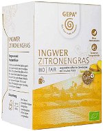 Gepa ORGANIC Fairtrade Ginger Tea with Lemon Grass, 20 x 1.5g - Tea