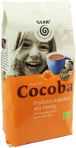 Gepa ORGANIC Instant Chocolate with Honey COCOBA 400g. - Drink - Main image