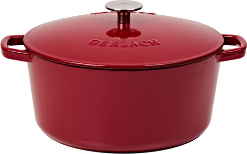 Gerlach Litinový hrnec s pokl. NATUR 26 cm 5 l burgundy - Hrnec - Hlavní obrázek