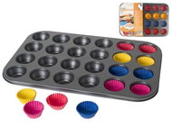 GERIMPORT Muffin mould 12 pcs + paper cupcakes 96 pcs - Baking Mould