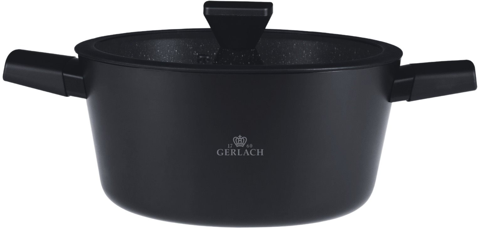 Gerlach GRANITEX fazék fedővel 24 cm 4,4 l