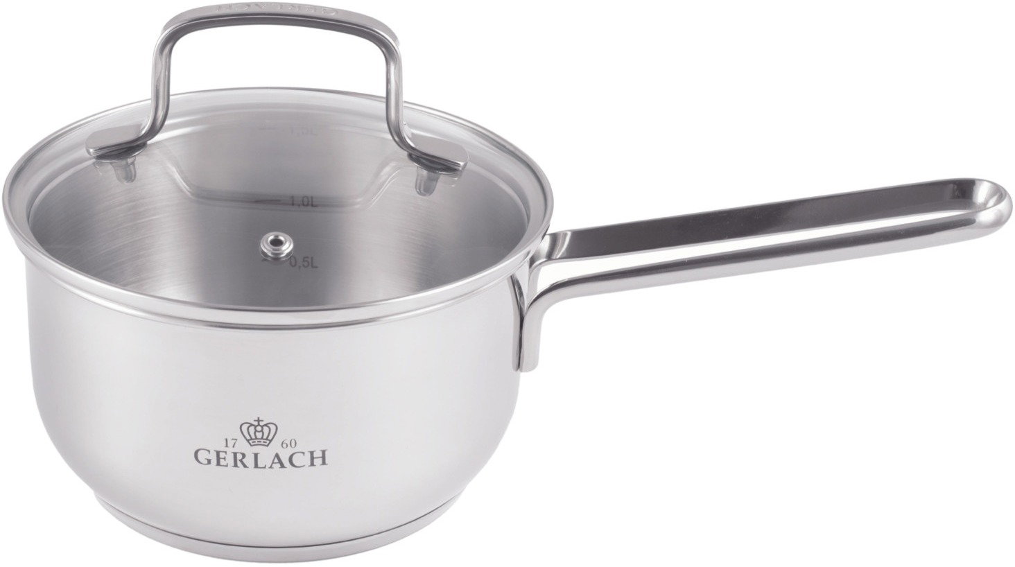 Gerlach SIMPLE lábas fedővel 16 cm 1,5 l