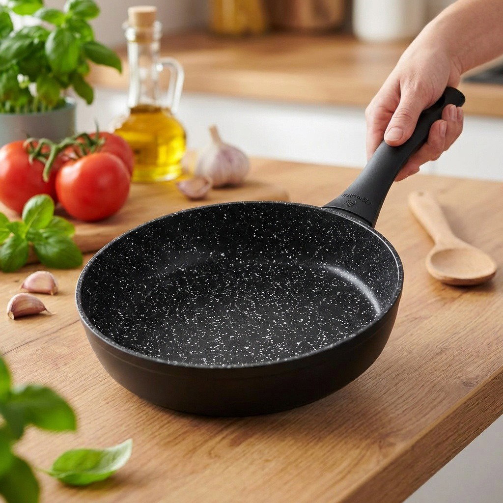 Gerlach GRANITEX serpenyő 28 cm-es ILAG XERA DUR felülettel