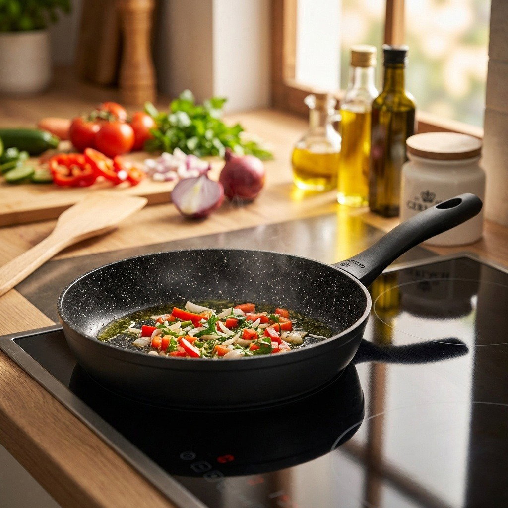 Gerlach GRANITEX serpenyő 20 cm-es ILAG XERA DUR felülettel