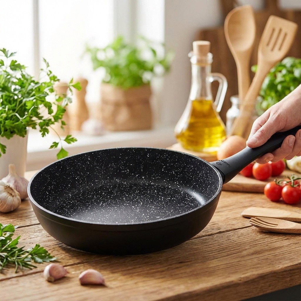 Gerlach GRANITEX serpenyő 24 cm-es ILAG XERA DUR felülettel