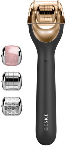 GESKE MicroNeedle Face Roller 9in1 black - Massage Roller - Main image