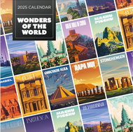 Grupo Erik Wonders Of The World - wall calender - Wall Calendar