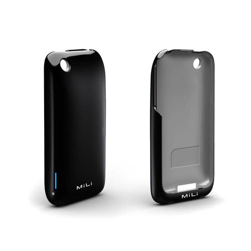 MiLi Power Skin B-Black - Phone Cover - Main image