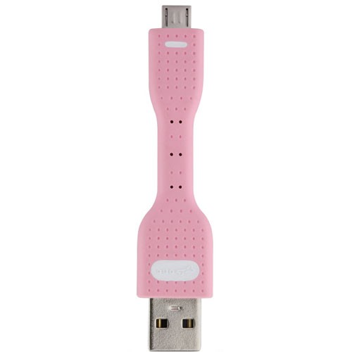 BONE USB Micro Link I pink - Datový kabel - Hlavní obrázek