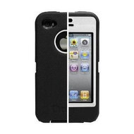 OTTERBOX iPhone 4 Defender Black/ White - Phone Case