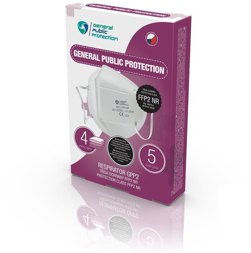 GPP Szájmaszk - FFP2 - 5 db/csomag - Pormaszk - Fő fotó