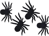 Verk 26047 Spiders, set of 4, black - Costume Accessory