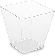 Groupe Guillin Kelímek krystal fingerfood hranatý 120 ml - 50 ks - Dessert Cup