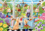 GIBSONS puzzle Reflection of Summer 1000 pieces - Jigsaw Puzzle
