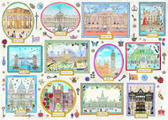 GIBSONS puzzle London Gallery 1000 pieces - Jigsaw Puzzle