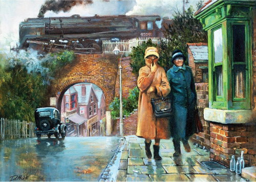 GIBSONS puzzle Almost Home 1000 pieces - Jigsaw Puzzle - Main image
