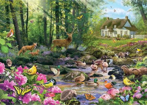 GIBSONS puzzle The Glade 1000 pieces - Jigsaw Puzzle - Main image