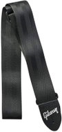 Gibson ASGSB-10 Regular Style 2" Safety Strap Jet Black - Guitar Strap