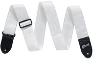 Gibson ASBELT-WHT The Seatbelt, White - Guitar Strap