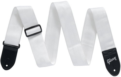 Gibson ASBELT-WHT The Seatbelt, White - Guitar Strap - Main image