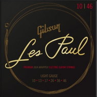 Gibson SEG-LES10 Les Paul Premium Electric Guitar Strings 10-46 Light - Saiten