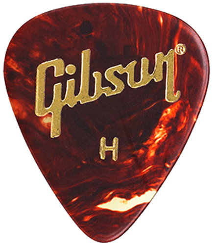 Gibson APRT12-74H Tortoise Picks, 12-Pack, Heavy - Plectrum - Main image
