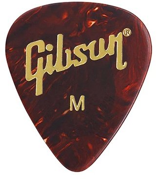 Gibson APRT12-74M Tortoise Picks, 12 Pack, Medium - Plectrum - Main image