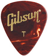 Gibson APRT12-74T Tortoise Shell Picks, 12 Pack, Thin - Plectrum