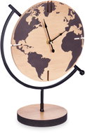 Giftdecor Table clock globe TIME, 30,5 × 12 cm - Alarm Clock
