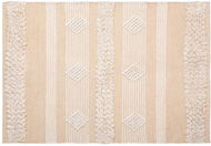 ATMOSPHERA Béžový koberec Cot Sand, bavlna, boho, 60 × 90 cm - Koberec