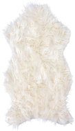 Home Styling Collection, White fur rug in durable and hard-wearing polyester, 50 × 90 cm - Carpet