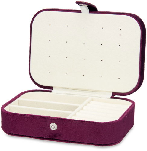 Giftdecor Velour jewellery box 16,2 × 11,5 cm - Jewellery Box - Main image