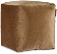 Giftdecor Velvet stool, 30 × 30 cm, brown - Ottoman