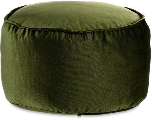 Giftdecor Velvet stool, diameter 60 cm, green Main image Giftdecor Velvet stool, diameter 60 cm, green - Ottoman - Main image